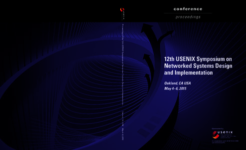 confer enc e p roceedi ngs Proceedings of the 12th USENIX Symposium on Networked Systems Design and Implementation 12th USENIX Symposium on Networked Systems Design