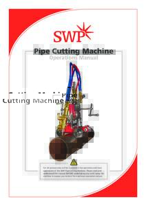 9500_ops_manual_cover_pipe_cuttePage:15:31  Pipe Cutting Machine Operations Manual  C