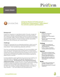 CCNP Case Study - Productive Corp.pub