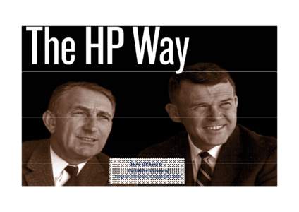 How HP Lost It The Hidden Message of PurposeWholeness Implicate Order LongBrand & India