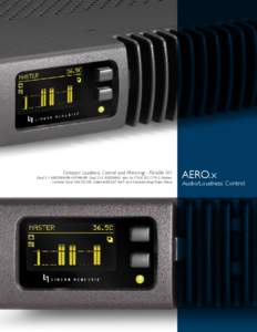 Compact Loudness Control and Metering - Flexible I/O  Dual 5.1 AEROMAX®+UPMAX®, Dual 2+2 AEROMAX plus 4x ITU-R BS[removed]Meters Includes Dual HD/SD-SDI, Livewire/AES-67 AoIP and Compensating Video Delay  AERO.x