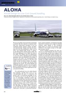 panorama ALOHA ALOHA  Aircraft Design for Low-Cost Ground Handling