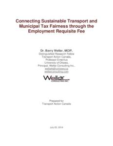 Transport / Public finance / Grand River Transit / Ion rapid transit / Light rail in Canada / Public transport / Sustainable transport / Ottawa / Transport Action Canada / Tax / Economy