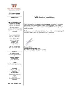 Microsoft Word - FinalWCC Announcement re Majlis Legal