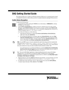 DAQ Getting Started Guide - National Instruments