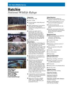 U.S. Fish & Wildlife Service  Hatchie National Wildlife Refuge