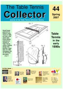 The Table Tennis  Collector 44 Spring