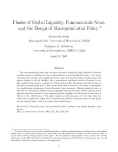Phases of global liquidity, fundamentals news, and the design of macroprudential policy