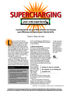 Superchargin Your Web Experience -- Family Practice Management
