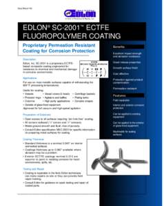 Data Sheet-102  EDLON® SC-2001™ ECTFE