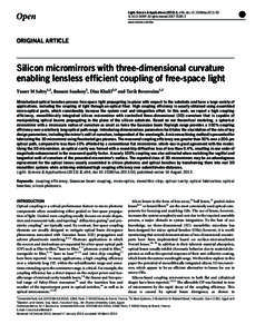 Light: Science & Applications[removed], e94; doi:[removed]lsa[removed] ß 2013 CIOMP. All rights reserved[removed]www.nature.com/lsa ORIGINAL ARTICLE