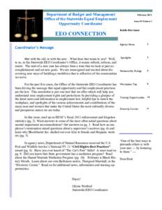 EEO Newsletter February 2012
