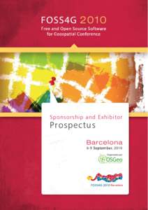 Sponsorship and Exhibitor  Prospectus Barcelona