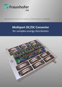 Multiport DC/DC Converter for complex energy distribution Multiport DC/DC Converter for complex energy distribution