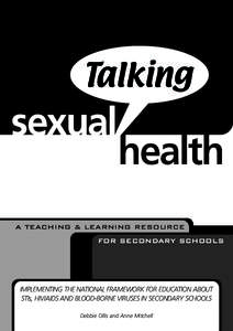 sexual  health A TEACHING & LEARNING RESOURCE FOR SECONDARY SCHOOLS