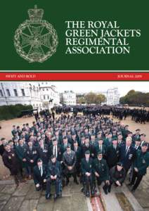 THE ROYAL GREEN JACKETS REGIMENTAL ASSOCIATION SWIFT AND BOLD