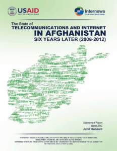 Microsoft Word - Corrected_Final_The State of Telecoms and Interenet in Afghanistan _2006-2012_ Ali Final.docx
