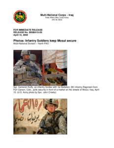 Microsoft Word[removed]MND-N-Photos-Infantry Soldiers keep Mosul secure.doc