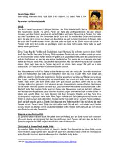 Nasrin Siege: Shirin* Beltz-Verlag, Weinheim 1999, 11996, ISBN, X, 152 Seiten, Preis: 6,10• Rezensiert von Wironia Gadalla Inhalt: Das Buch handelt von einem 11-jährigen Mädchen, das Shirin Mahalati heiß