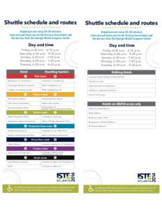 Shuttle Schedule and routes_1