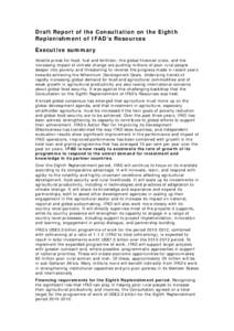 Microsoft Word - Consultation report Exec Summary 23 Dec.doc