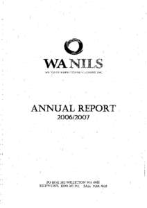 WA WA No TNITREST LOANS NETWORK ANNUAL REPORT[removed]