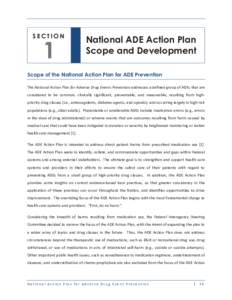 National Action Plan for Adverse Drug Event Prevention