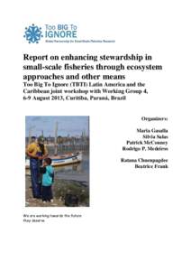 Report on enhancing stewardship in small-scale fisheries through ecosystem approaches and other means Too Big To Ignore (TBTI) Latin America and the Caribbean joint workshop with Working Group 4, -