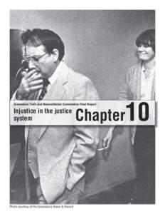 Chapter10  Greensboro Truth and Reconciliation Commission Final Report Injustice in the justice system