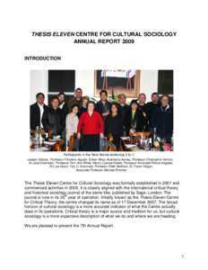 Thesis Eleven Centre for Cultural Sociology / Academia / Thesis Eleven / La Trobe University / Higher education / States and territories of Australia / Ateneo de Manila University / Craig Calhoun / Tim Murray / Association of Commonwealth Universities / Education in the Philippines / Peter Beilharz