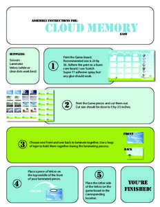 Instructions Cloud Memory