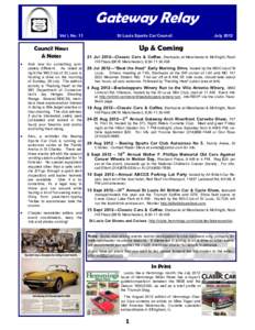 Gateway Relay Vol I, No. 11 Council News & Notes 