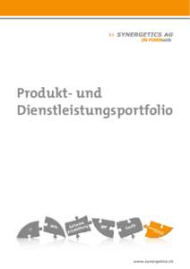 Produkt- und 			 Dienstleistungsportfolio Synergetics AG Alte Winterthurerstrasse 14b 8304 Wallisellen
