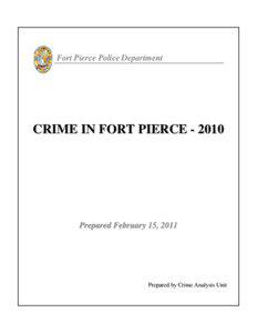 Fort Pierce Police Department  CRIME IN FORT PIERCE[removed]