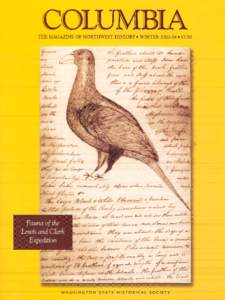 GROUSE of the Lewis & Clark Expedition COLUMBIA