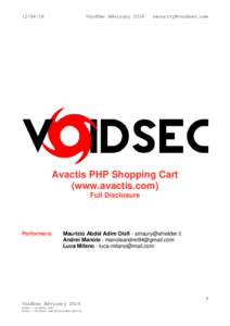 VoidSec Advisory 2016 