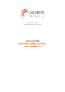 (ABN)  AND CONTROLLED ENTITIES CONSOLIDATED HALF-YEAR FINANCIAL REPORT