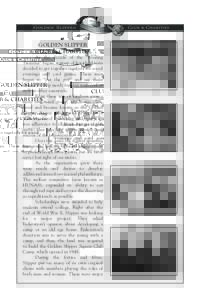 GOLDEN SLIPPER CLUB & CHARITIES As the decade of the “Roaring Twenties” began, a group of Jewish Masons