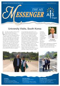 www.aisvietnam.com  Australian International School | Issue no.12 The AIS