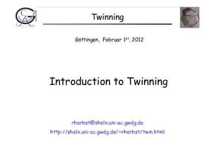 Microsoft PowerPoint - twin_introduction.ppt [Kompatibilitätsmodus]