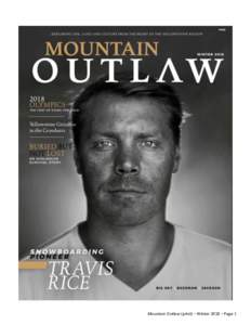 Mountain Outlaw (print) – Winter 2018 – Page 1  Mountain Outlaw (print) – Winter 2018 – Page 2 