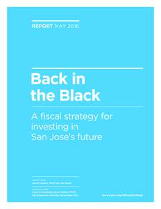 REPORT MAYBack in the Black A fiscal strategy for investing in