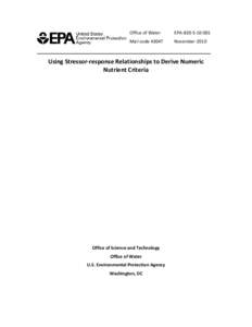 Office of Water  EPA-820-SMail code 4304T