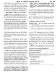 Microsoft Word - Terms   Conditions[removed]Update one page.DOC
