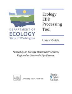 Ecology EDD Processing Tool