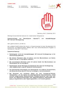 Rote-Hand-Brief zu Cipralex® (Escitalopram)