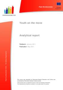 Flash Eurobarometer  European Commission  Youth on the move