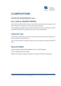 Microsoft Word - Clarifications to ACEA 2012 Oil Sequences