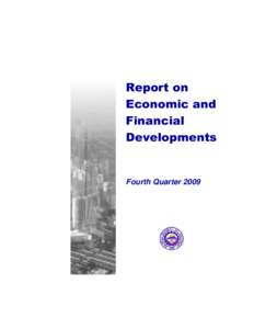 Report on Economic and Financial Developments  Fourth Quarter 2009