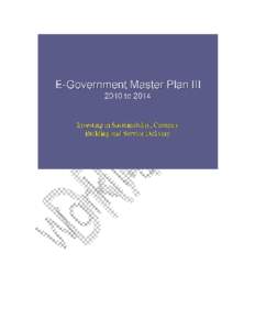 Microsoft Word - E-Gov Master Plan III Public Draft.docx